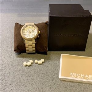 White Michael Michael Kors Watch